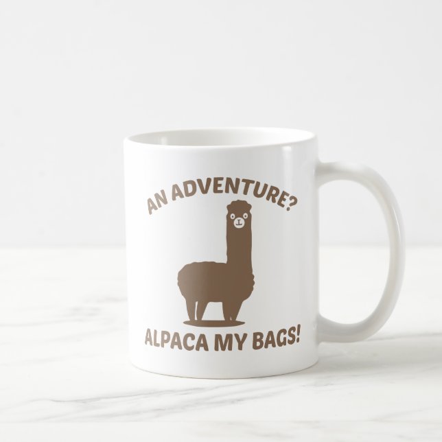 Mug Alpaca Mes Sacs (Droite)