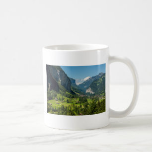 Mug Alpes de Lauterbrunnen - de Bernese - la Suisse