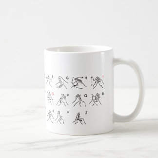 MUG ALPHABET AUSLAN