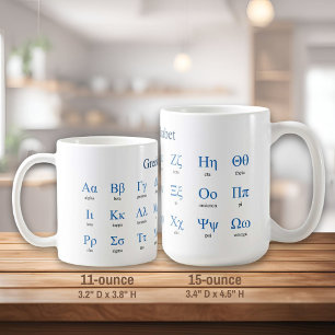 Mug Alphabet grec