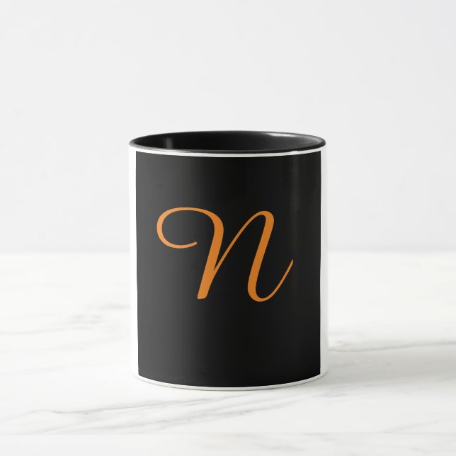 MUG ALPHABET INITIAL N MONOGRAM (Centre)