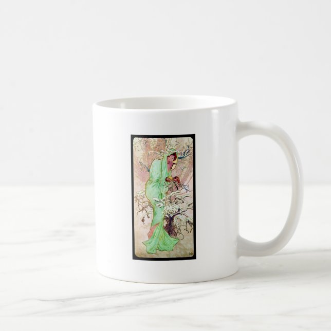 Mug Alphonse Mucha Winter II (Droite)