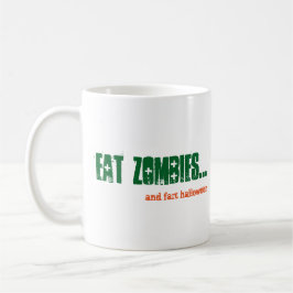 Mug Alt Manger Zombies et Part Halloween Emo Goth Gree