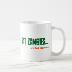 Mug Alt Manger Zombies et Part Halloween Emo Goth Gree
