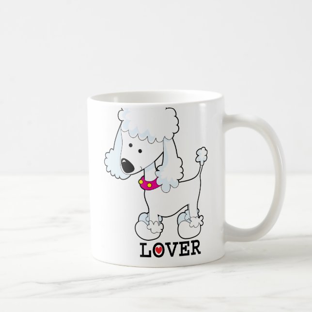 Mug Amant de caniche (Droite)