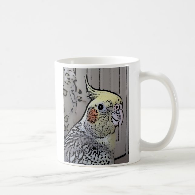 Mug Amant de Cockatiel ! (Droite)