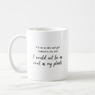 Mug Amant plante drôle cadeau maison amant plante jard