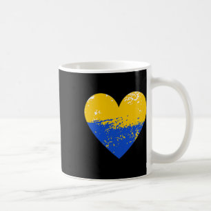 Mug Amant ukrainien Ukraine Cœur Chemise Soutien Ukrai