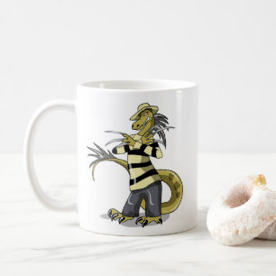 Mug Amargasaurus Pose Comme Freddy Krueger.