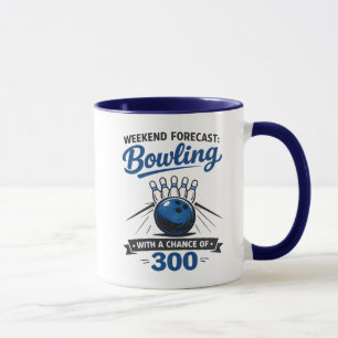 Mug Amateur de bowling drôle Balle et quilles dicton
