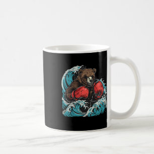 Mug Amateur de boxe ours gants de boxe kickboxing drôl