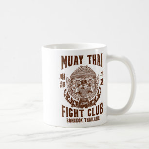 Mug Amateur de boxe thaïlandaise Boxeur Combattant de