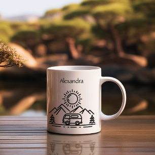 Mug Amateur de camping fourgonnette extérieure personn