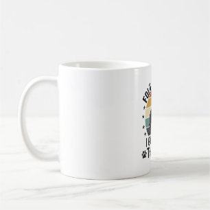 Mug Amateur de chien drôle vintage pliez ma boisson an