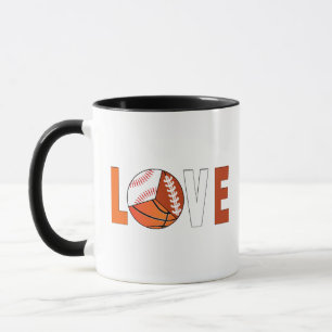 Mug Amateur De Football De Basketball De Tennis