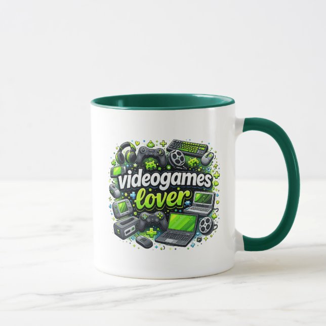 Mug Amateur de jeux vidéo (Droite)