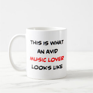 Mug amateur de musique, passionné
