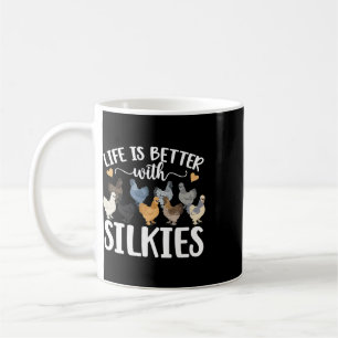 Mug Amateur de poule soie Propriétaire de soie Éleveur