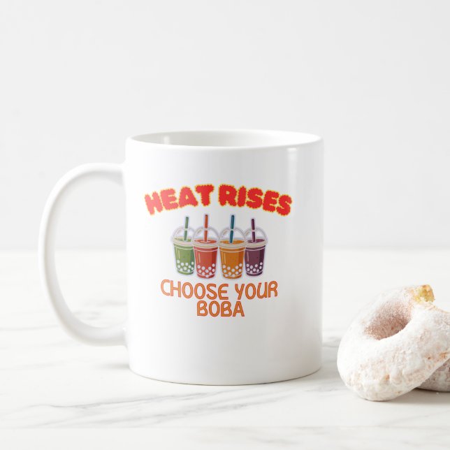 Mug Amateur de thé aux perles (Avec donut)