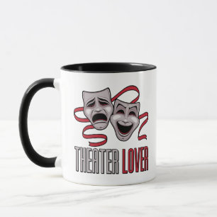 Mug Amateur de Théâtre de Comédie et de Tragédie