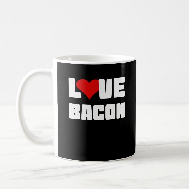 Mug Amateurs de bacon funnyloving Funny Bacon Lover (Gauche)