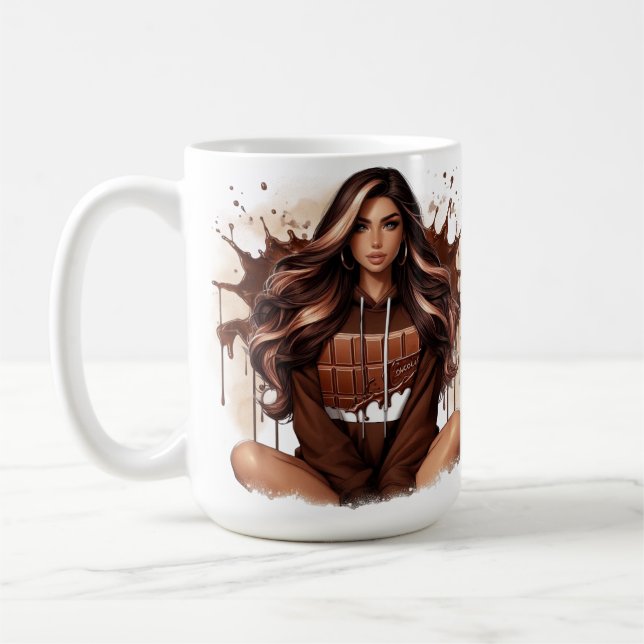 Mug Amateurs de chocolat (Gauche)