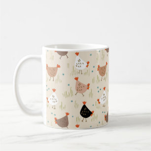 Mug Amateurs de poulet Ferme Pays Cuisine Décor