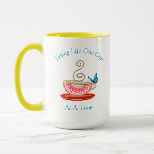 Mug Amateurs de thé mignonne Personnalisé