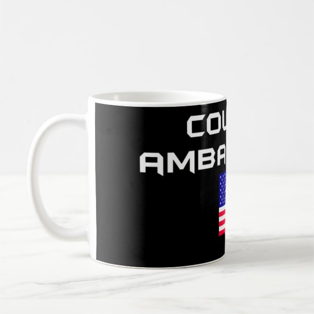 Mug Ambassadeur de mon pays (Gauche)