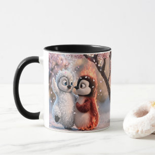 Mug Amber et Frosty - Coupe Fleur de Cerisier