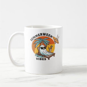 Mug Ambiance drôle de Summerween squelette Vacances d'