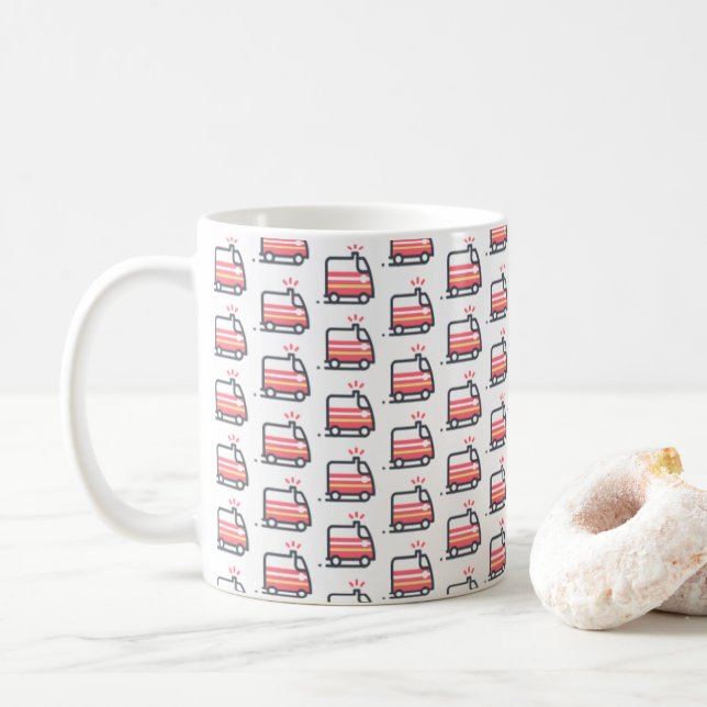 Mug Ambulance 911 Premier répondeur (Avec donut)