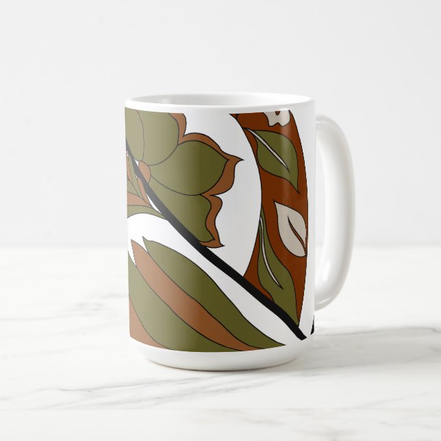 Mug Aménagement du bureau de travail, Configuration du (Devant droit)