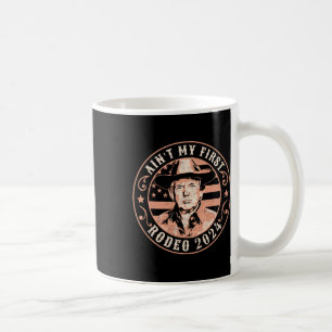 Mug America Back Trump Cowboy Rodeo Election 2024
