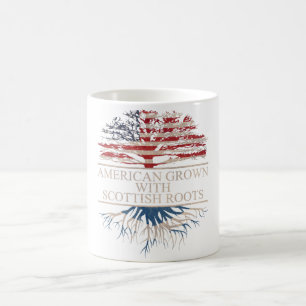 Mug Américain cultivé avec des racines écossaises