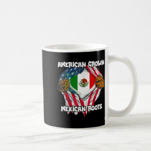 Mug Américain cultivé racines mexicaines amoureux du M