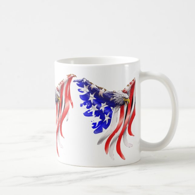 Mug Américain Eagle (Droite)