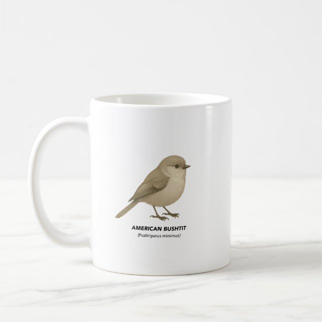Mug American Bushtit - California Curated Collection (Gauche)