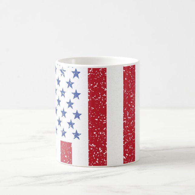 Mug American Peace Flag État américain (Centre)