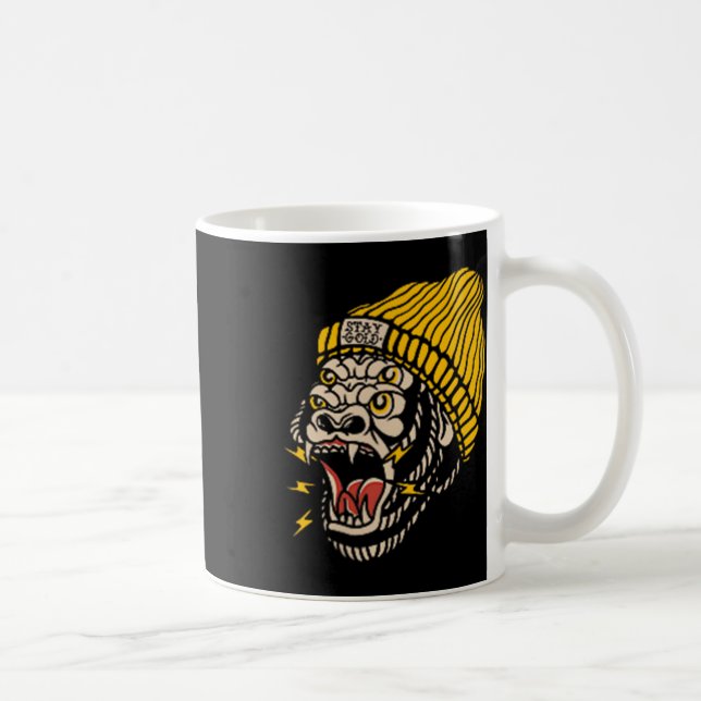 Mug American Traditionnel Tattoo Gorilla Alternative O (Droite)