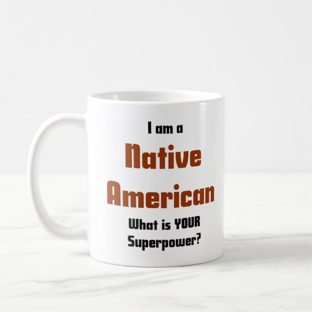 Mug amérindien (Gauche)