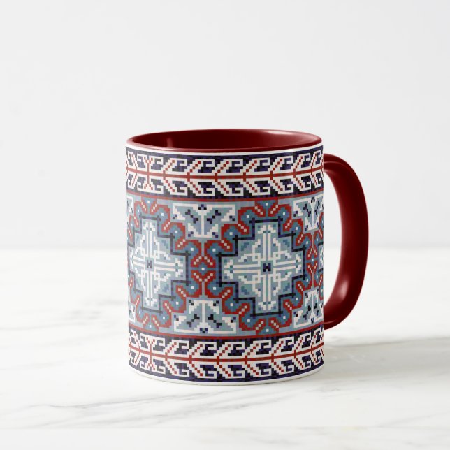 Mug Amérindiens Navajo Motif (Devant droit)