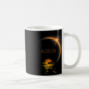 Mug Amérique Totalité 04 08 24 Total Éclipse Solaire 2