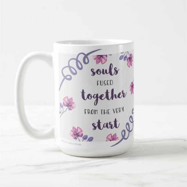 Mug âmes fusionnées dès le début (Gauche)