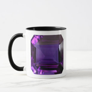 Mug Amethyst Gemstone Purple
