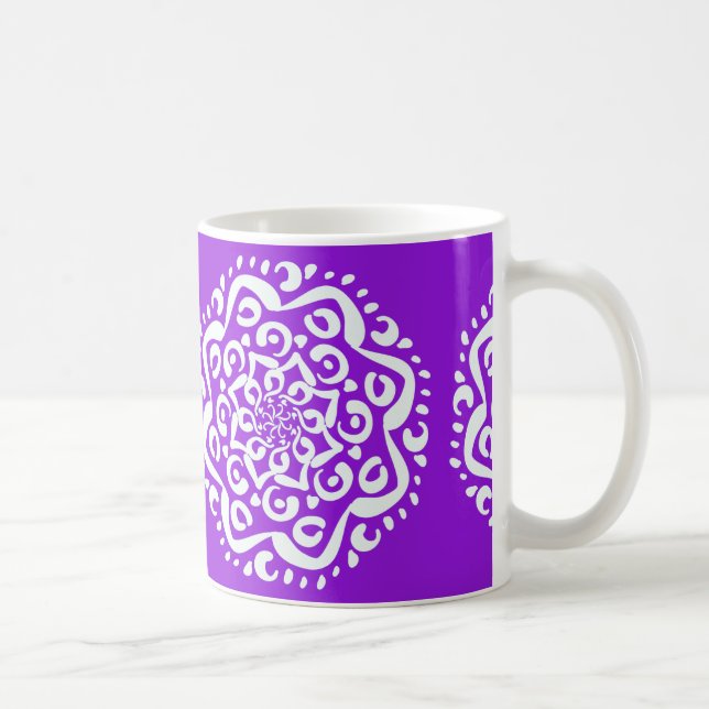 Mug Amethyst Mandala (Droite)
