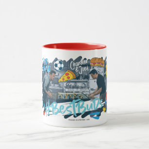 Mug AMIS™  Chandler & Joey - Best Bureaux