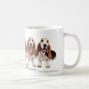 Mug Amis de Basset Hound pour toujours