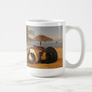Mug Amis de cobaye sur la plage