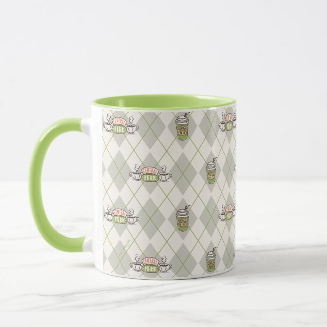 Mug AMIS™ | Motif de Jacquard Perk Central (Gauche)